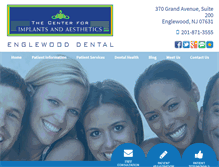 Tablet Screenshot of englewooddental.com